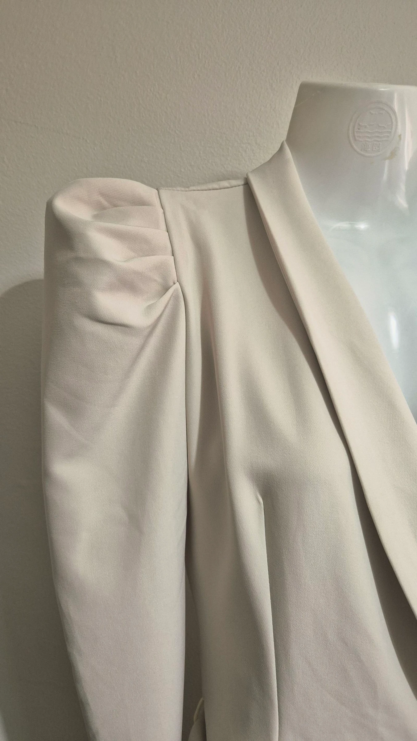 PDK beige jurkjasje met riem – photo 3